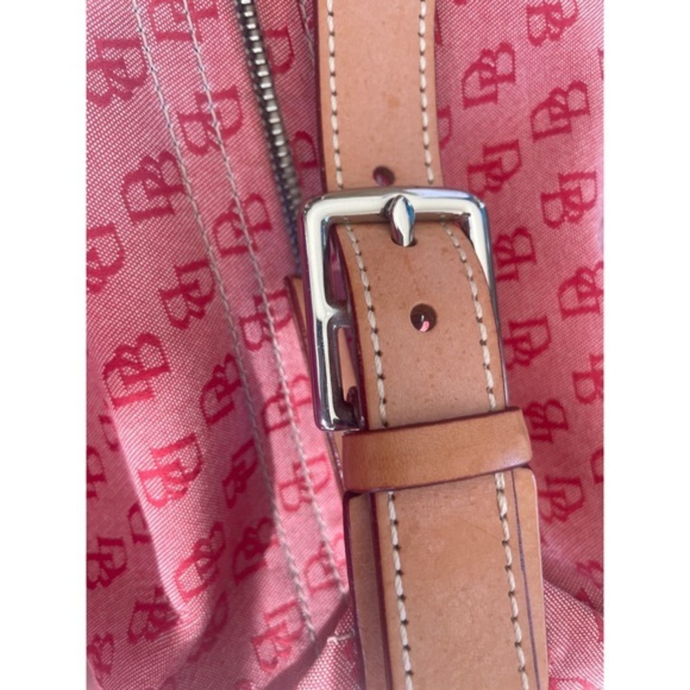Vintage Dooney & Bourke Signature Monogram Shoulder Bag - Picture 11 of 12
